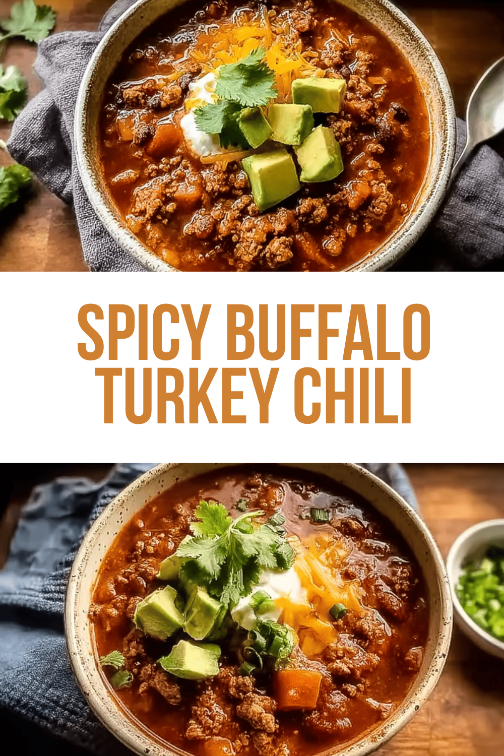 Spicy Buffalo Turkey Chili