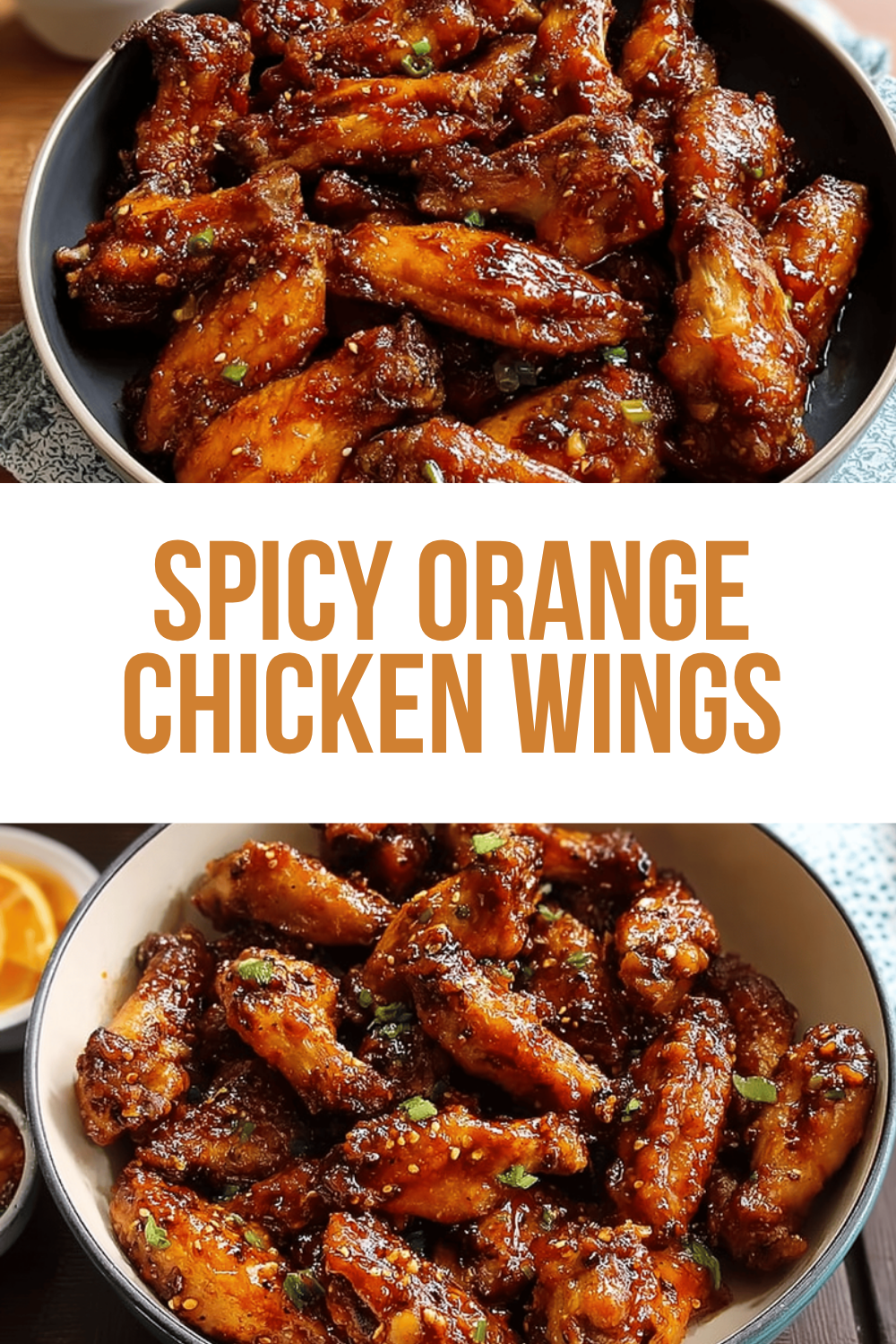 Spicy Orange Chicken Wings