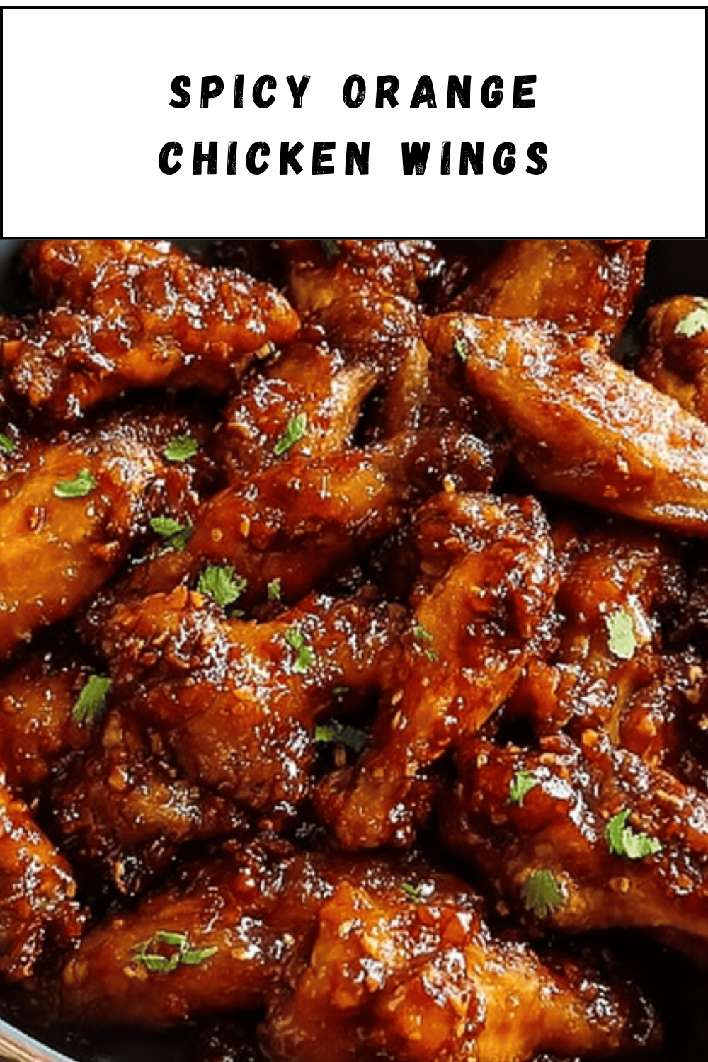 Spicy Orange Chicken Wings