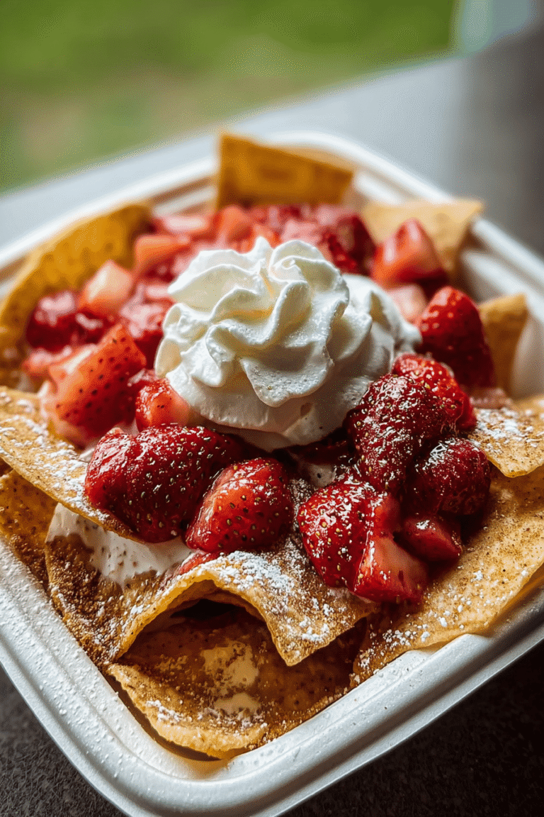 Strawberry Cheesecake Nachos Treat 22.Png