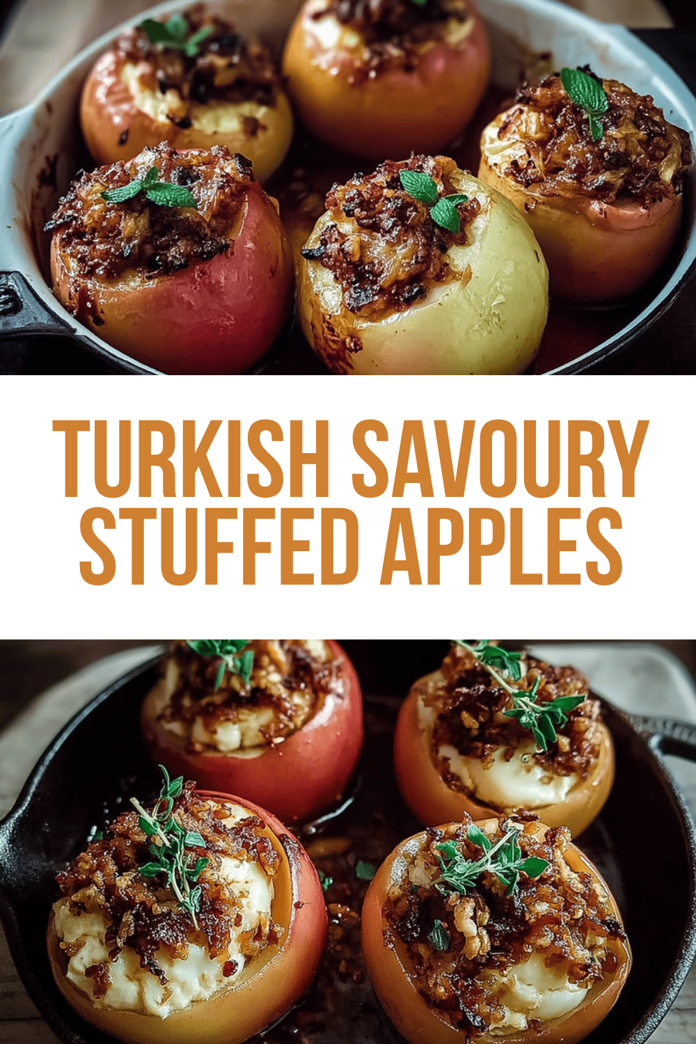 Turkish Savoury Stuffed Apples