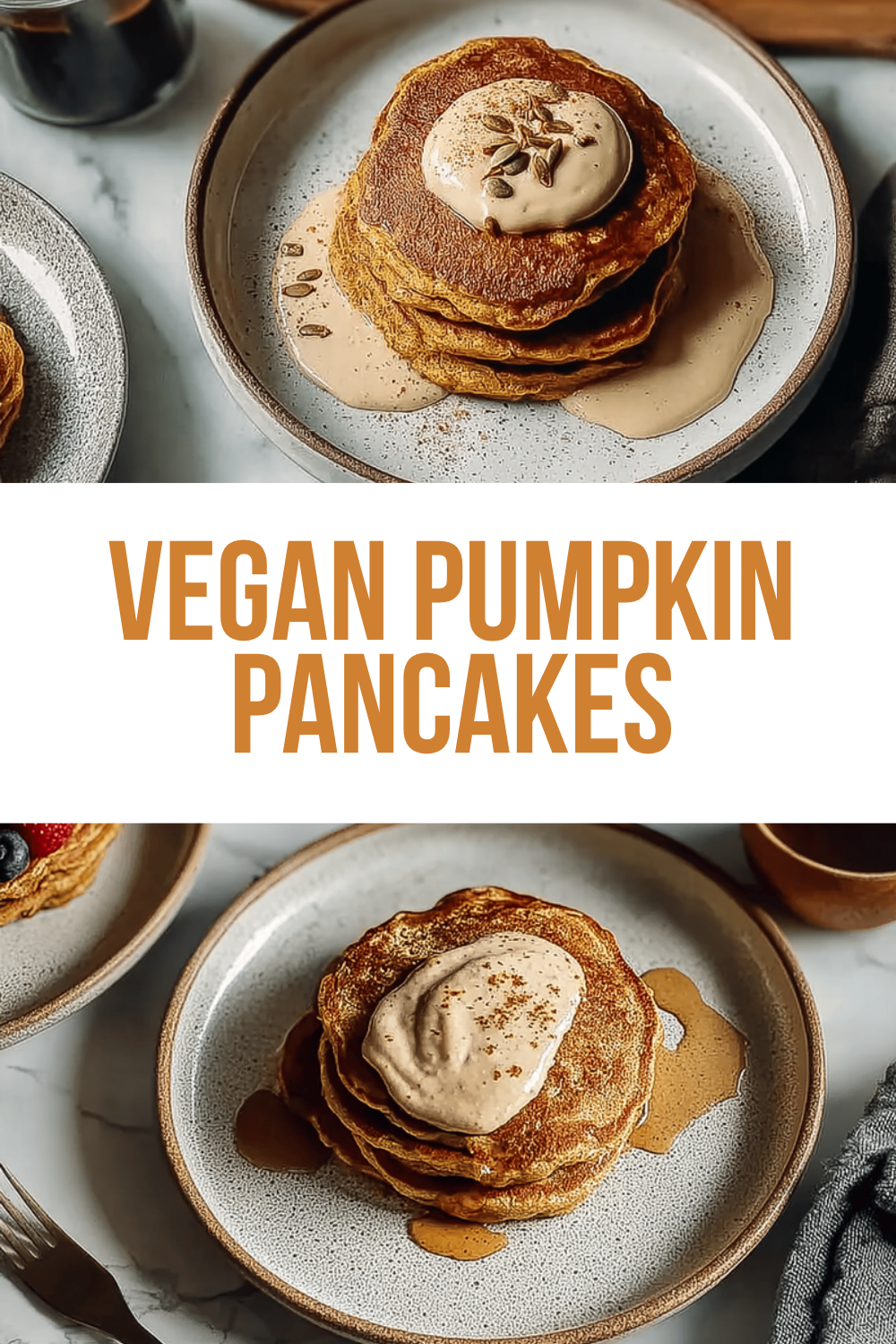Vegan Pumpkin Pancakes
