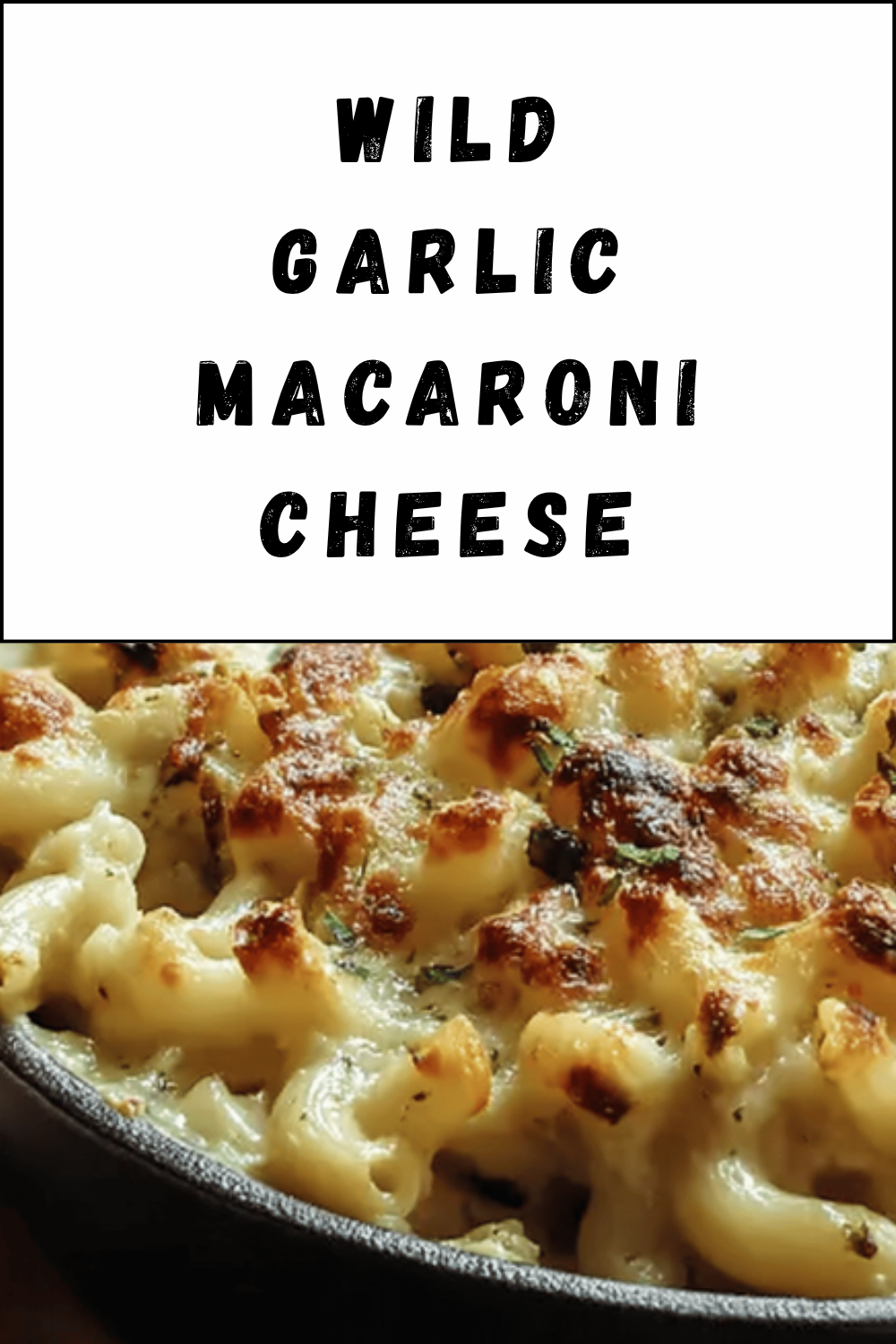 Wild Garlic Macaroni Cheese