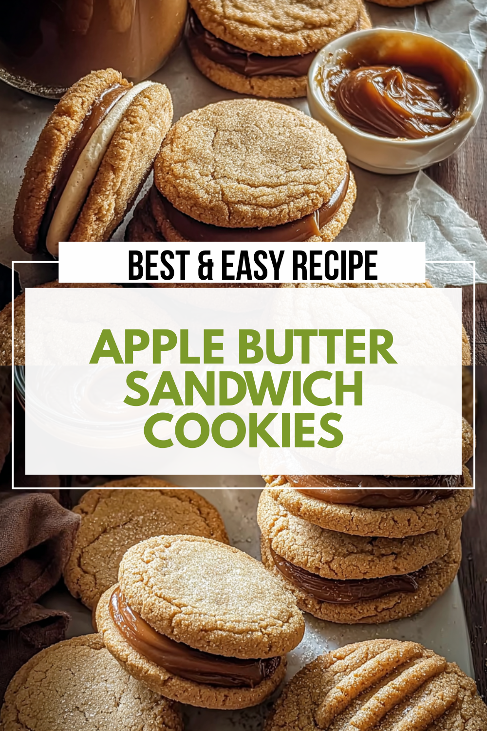 Apple Butter Sandwich Cookies