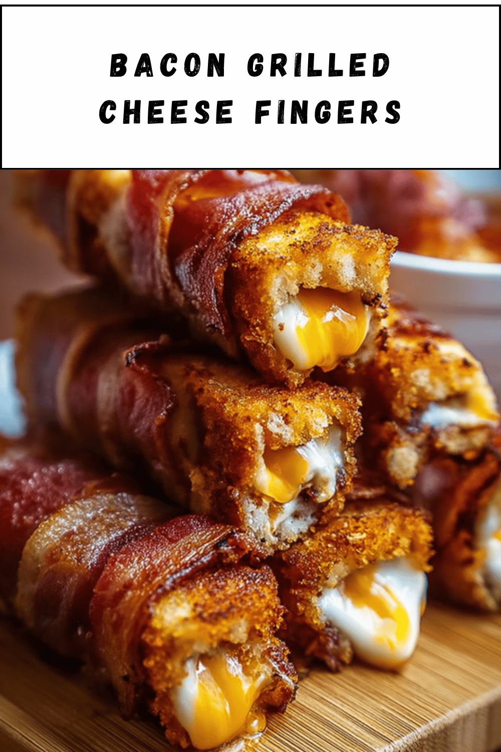 Bacon Grilled Cheese Fingers