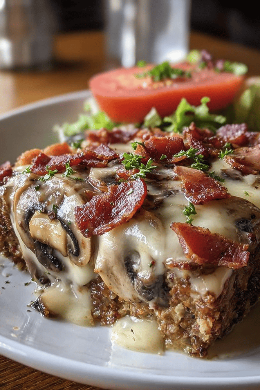 Bacon Swiss Mushroom