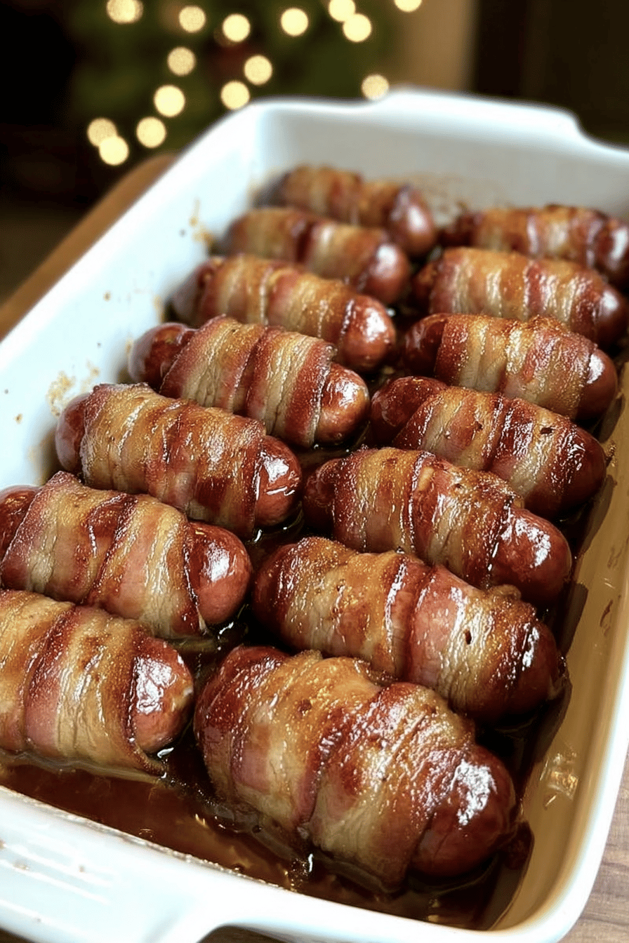 Bacon Wrapped Smokies