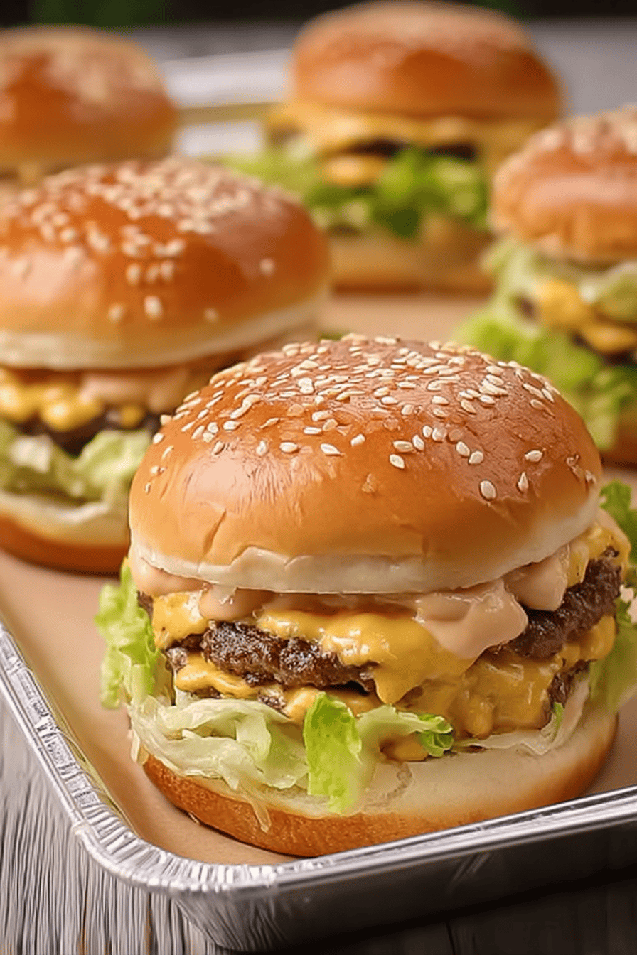 Big Mac Sliders