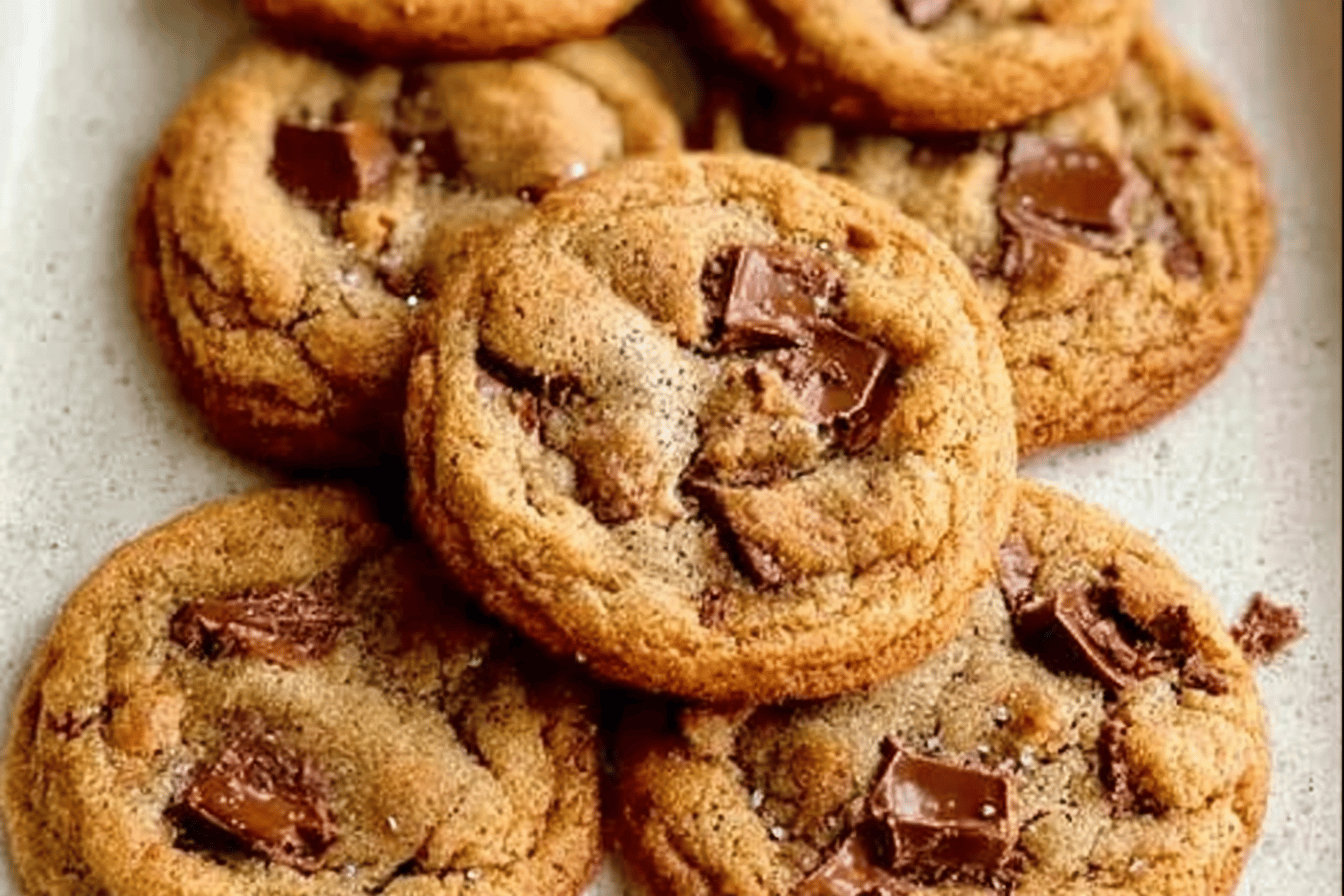Brown Butter Toffee Cookies