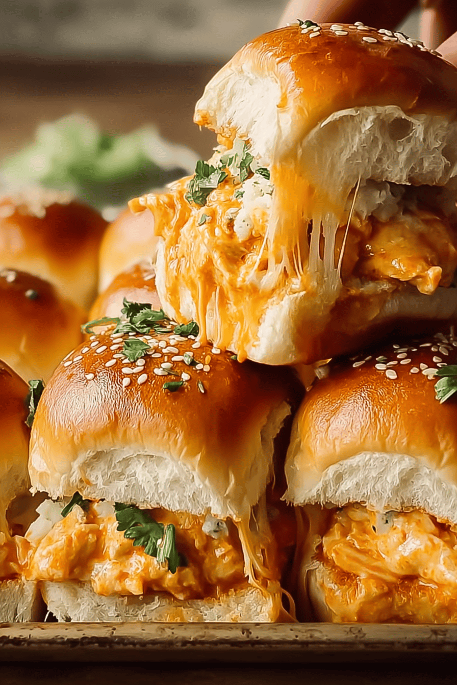 Buffalo Chicken Sliders