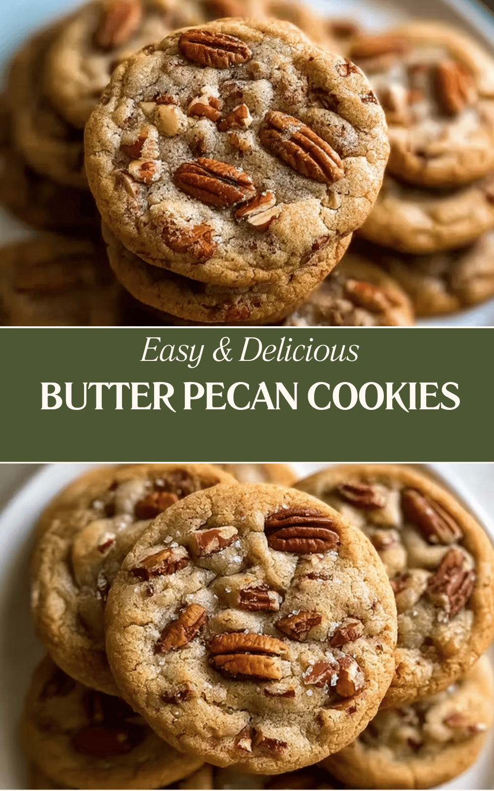 Butter Pecan Cookies