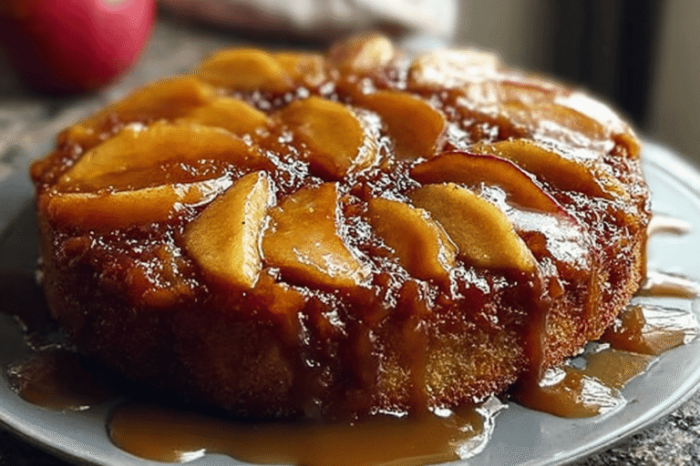 Caramel Apple Upside Down Cake 10.Png
