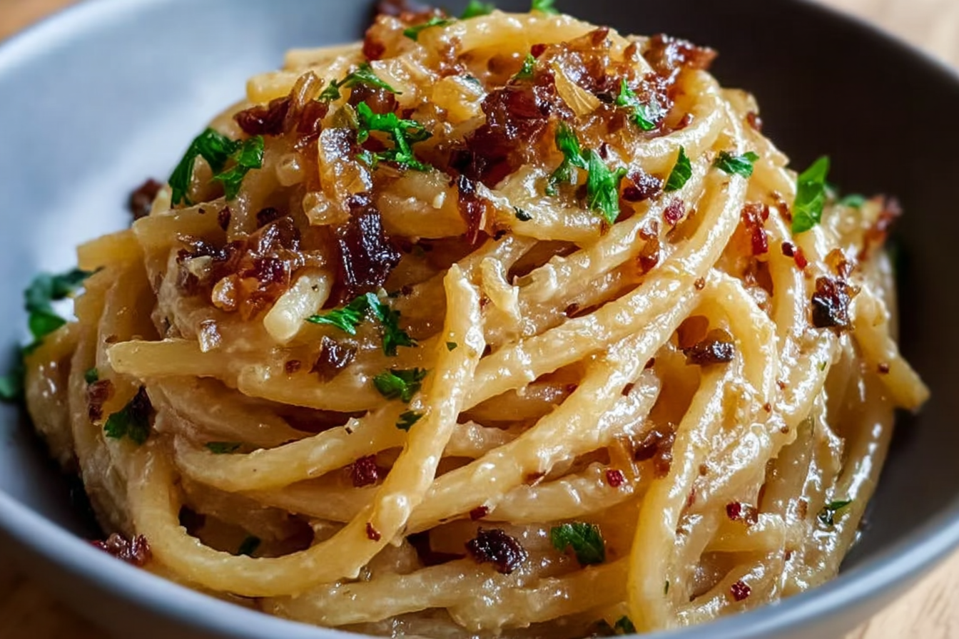 Caramelized Onion Pasta