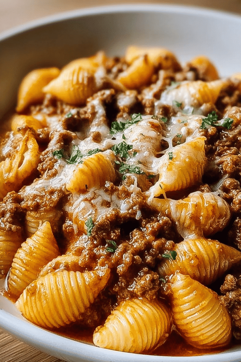 Cheesy Beef Pasta Shells 75.Png