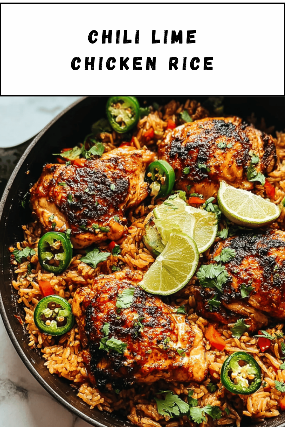 Chili Lime Chicken Rice