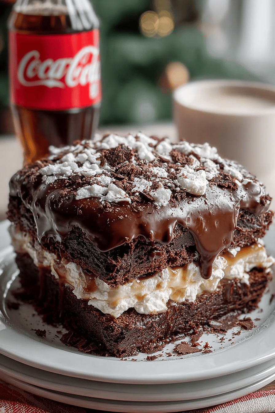 Coca Cola Fudge Cake