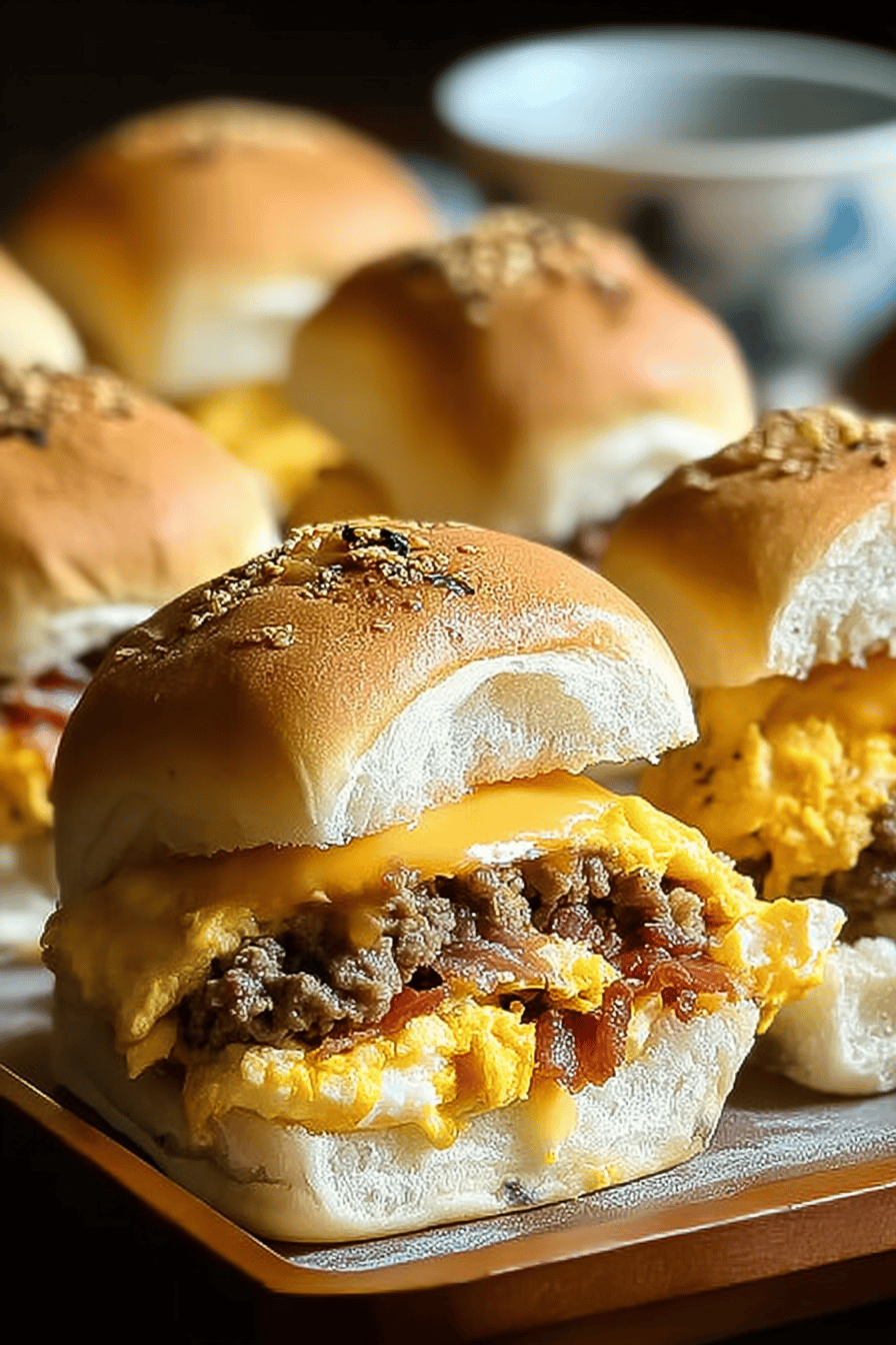 Cowboy Breakfast Sliders