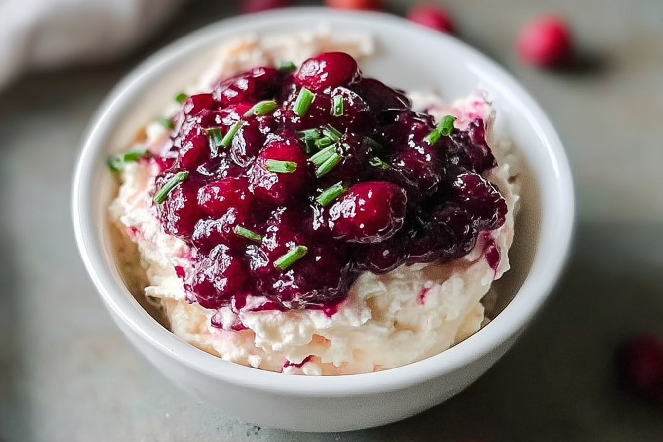 Cranberry Jalapeno Cream Cheese Spread