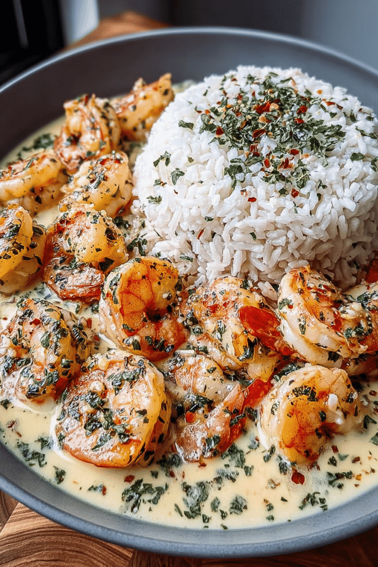 Creamy Garlic Butter Shrimp Bowl 60.Png