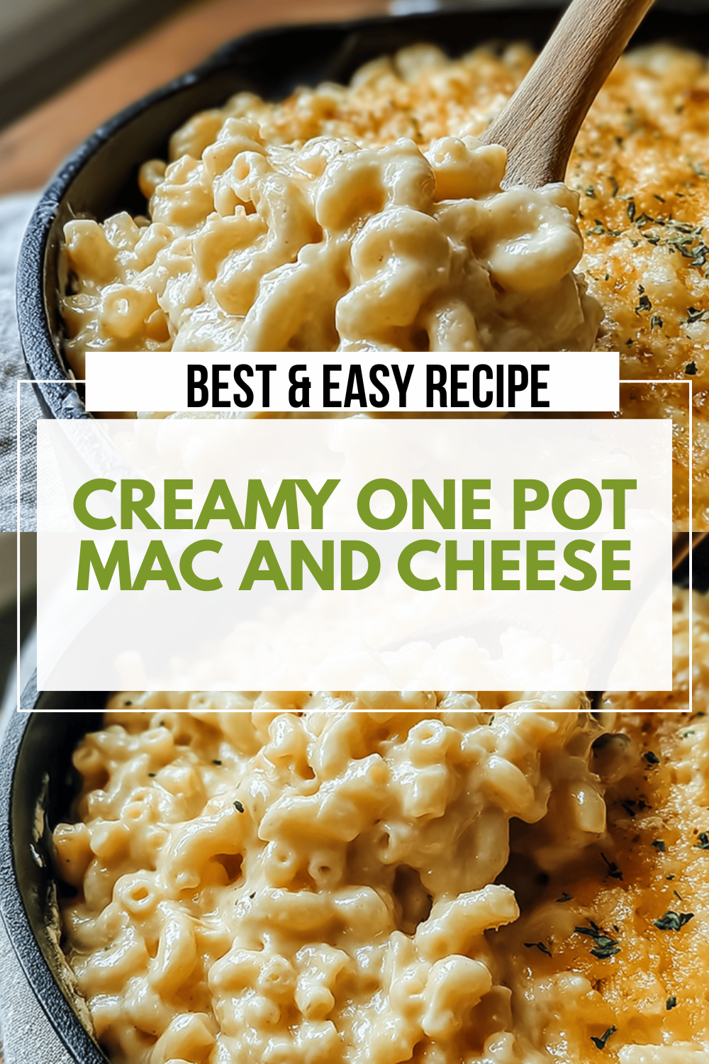 Creamy One Pot Mac And Cheese