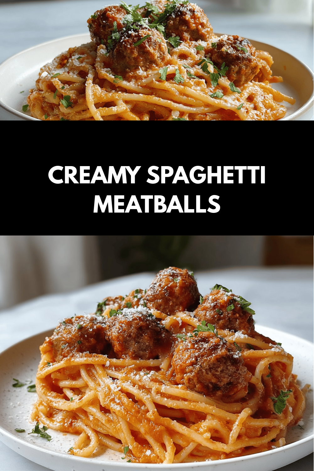 Creamy Spaghetti Meatballs