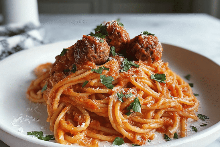 Creamy Spaghetti Meatballs 38.Png