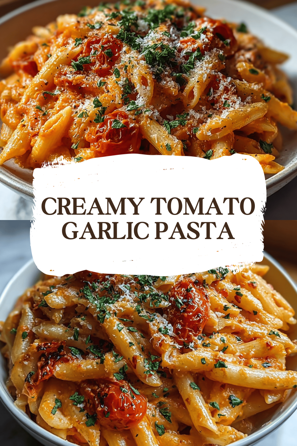 Creamy Tomato Garlic Pasta