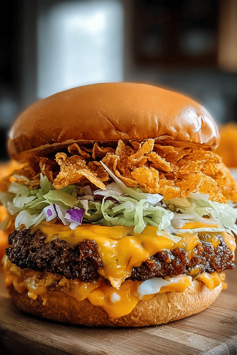 Doritos Bbq Ranch Smash Burger