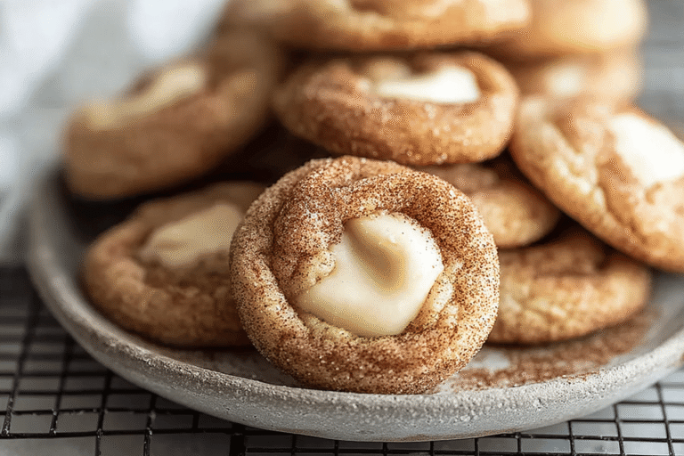 Eggnog Snickerdoodle Thumbprint Cookies 34.Png