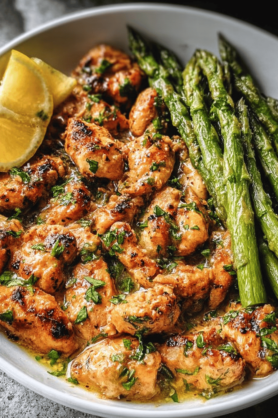 Garlic Butter Chicken Asparagus