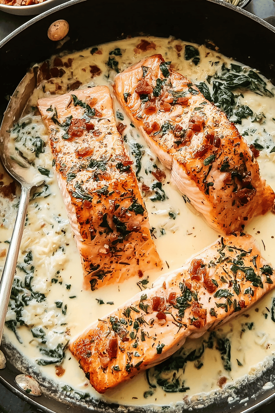Garlic Butter Parmesan Salmon