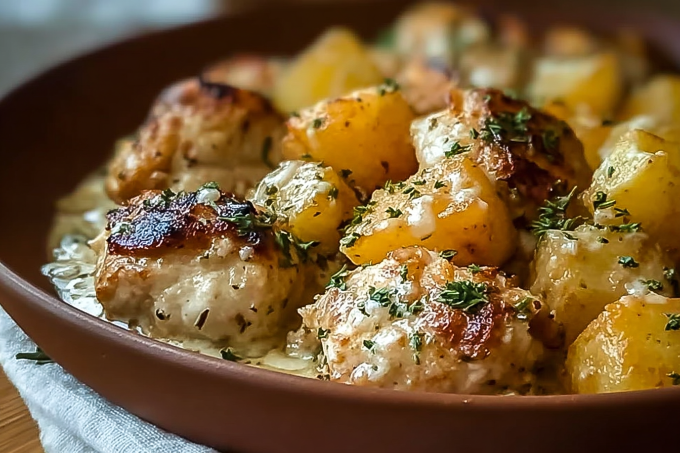 Garlic Parmesan Crockpot Chicken
