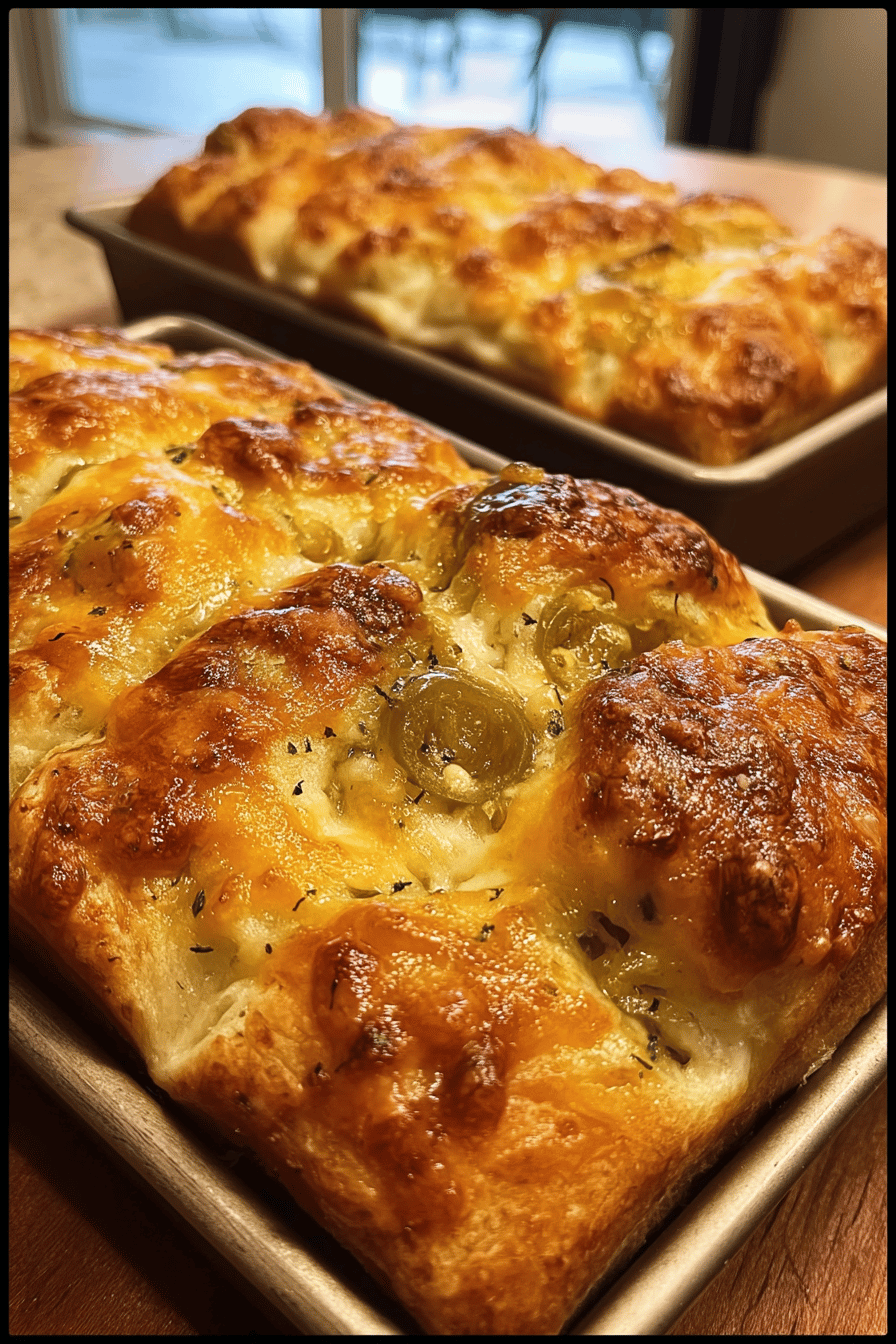 Green Chile Cheese Loaves
