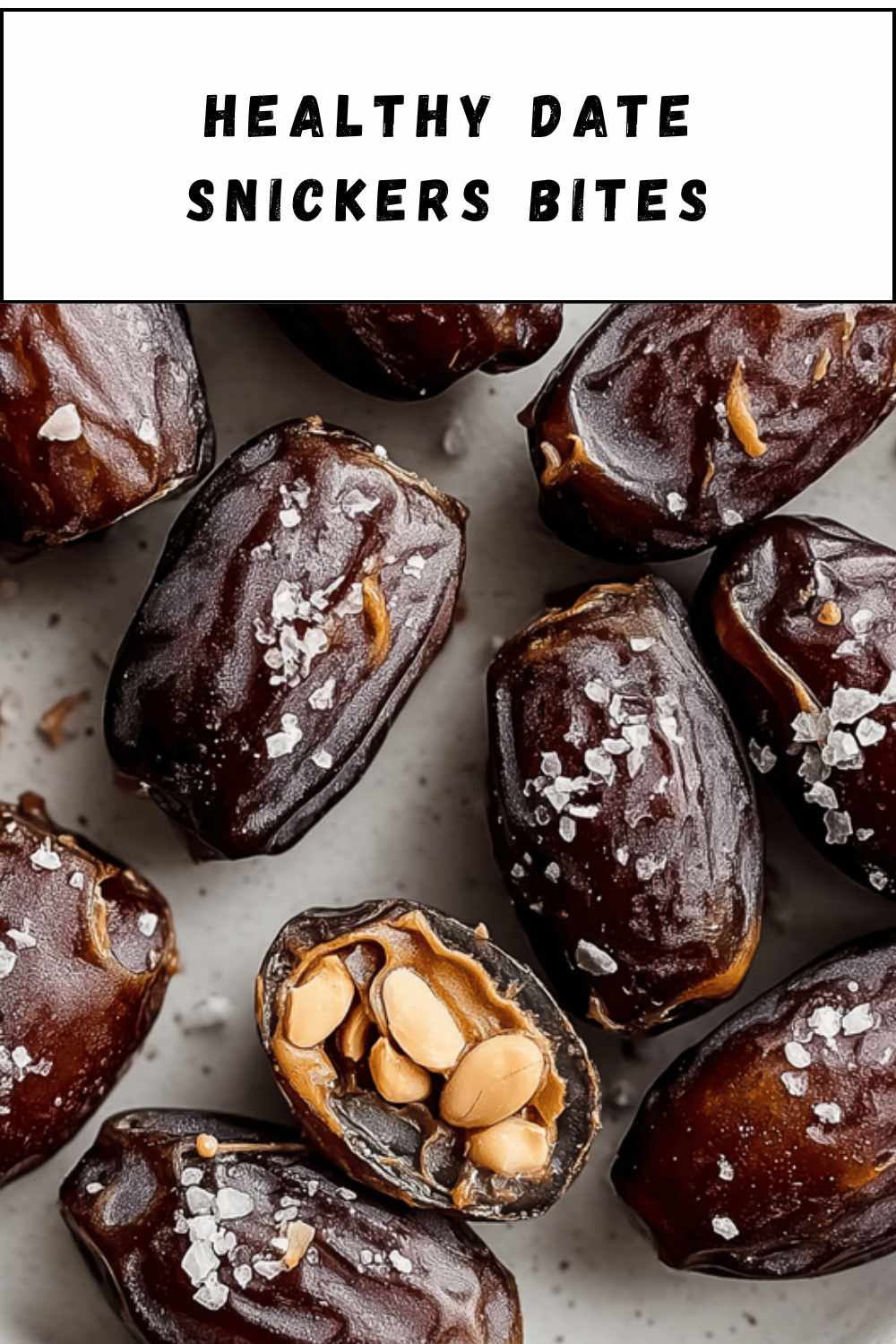 Healthy Date Snickers Bites