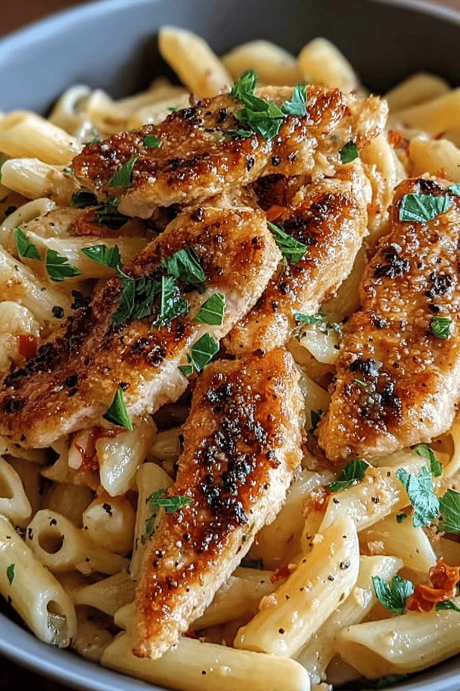 Honey Pepper Chicken Pasta