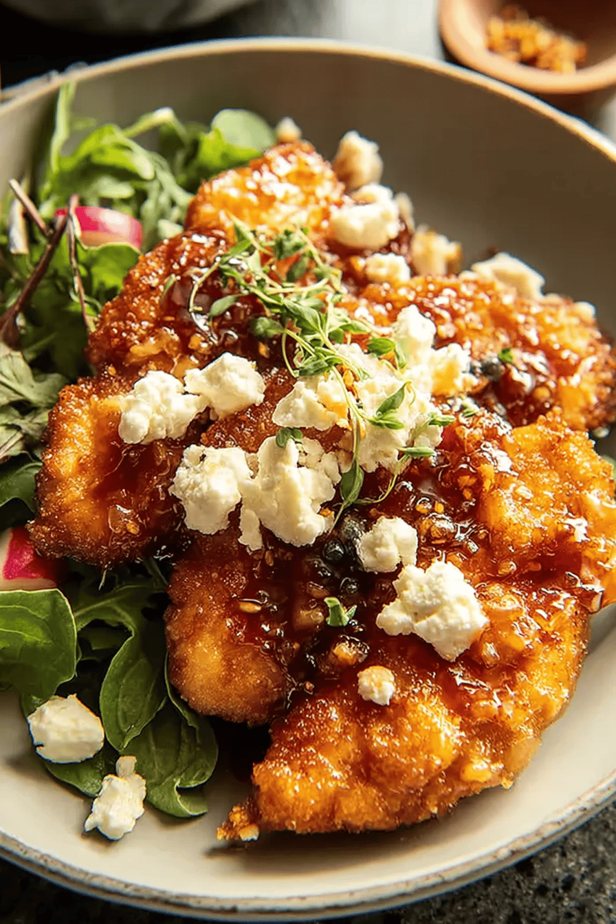 Hot Honey Feta Chicken