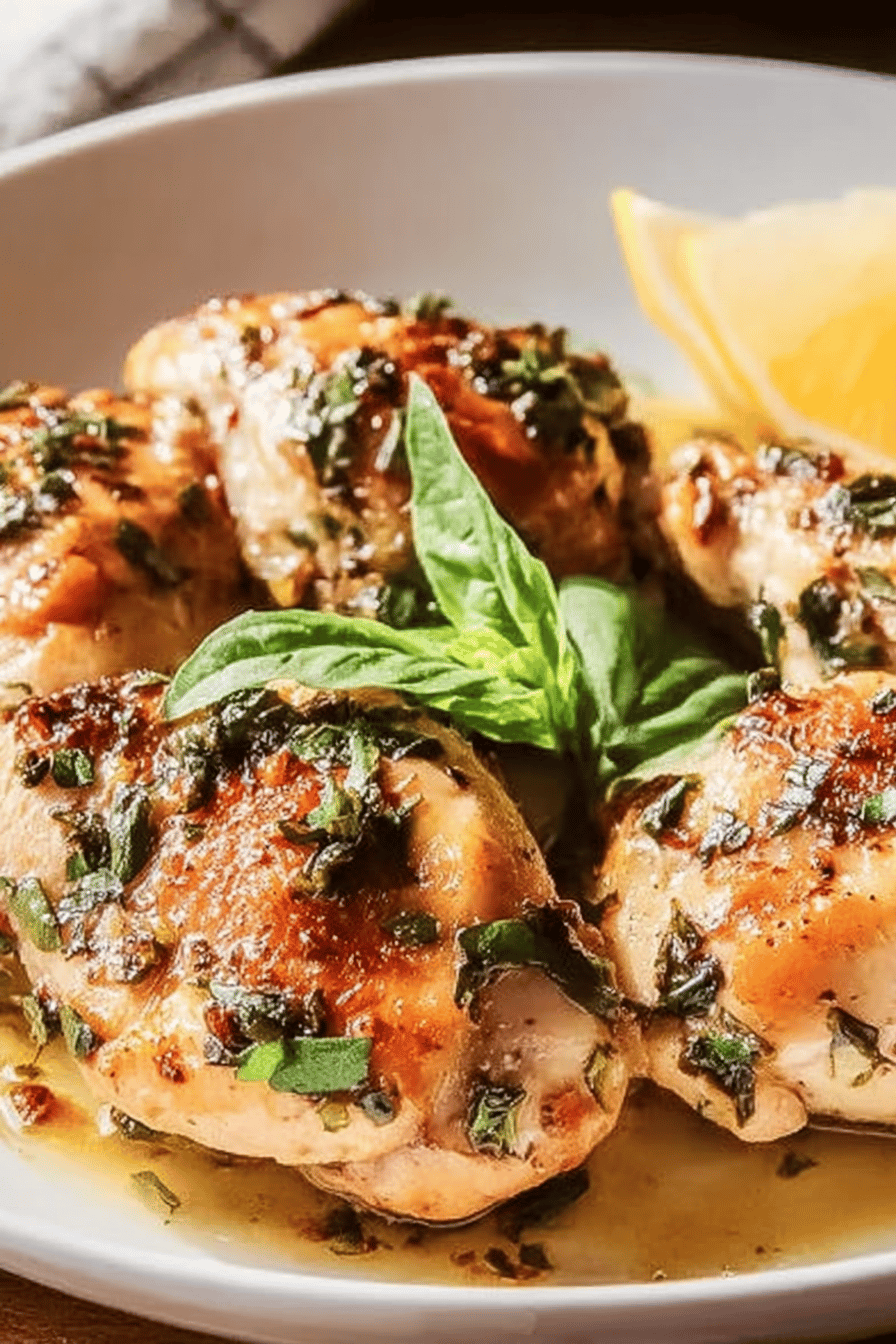 Italian Basil Chicken