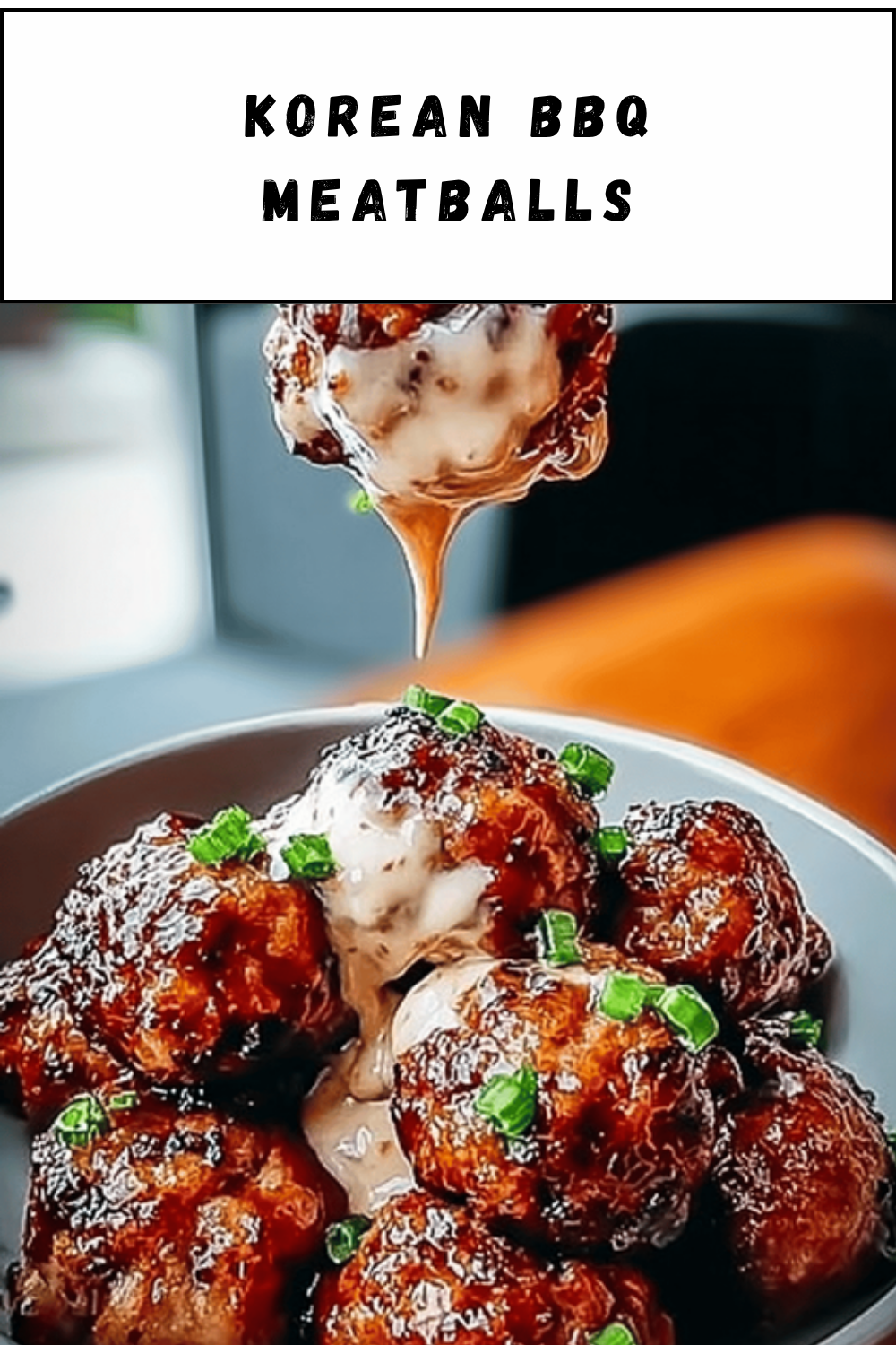 Korean Bbq Meatballs
