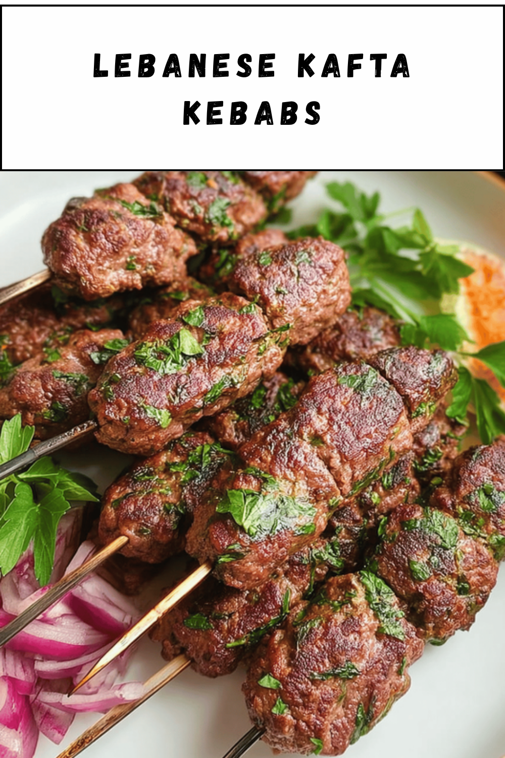 Lebanese Kafta Kebabs