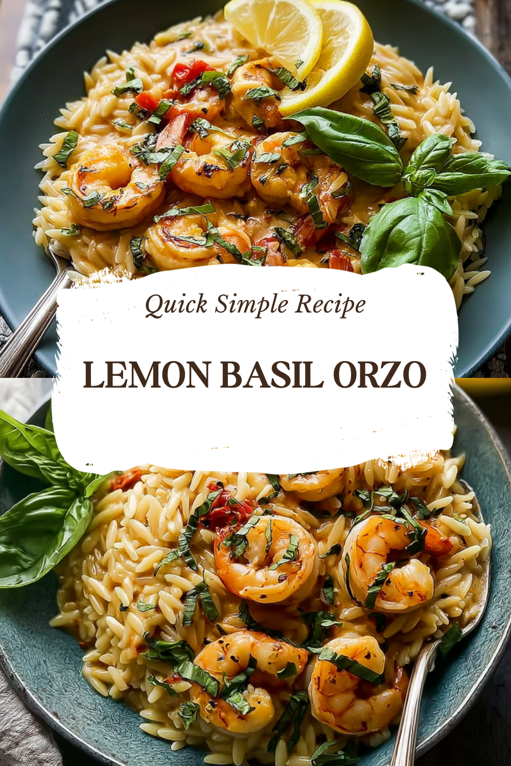 Lemon Basil Orzo