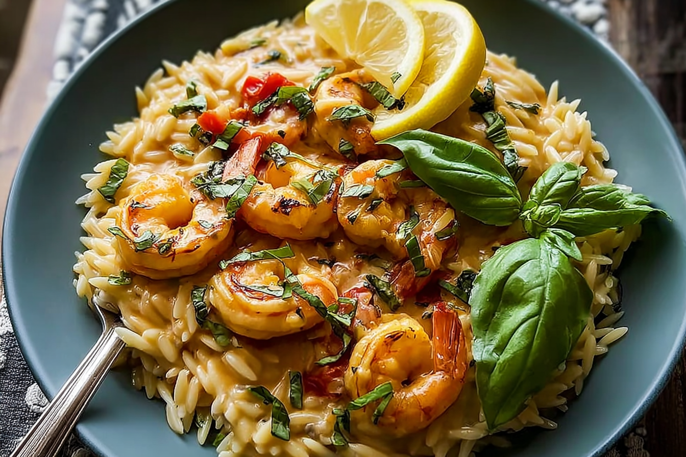Lemon Basil Orzo
