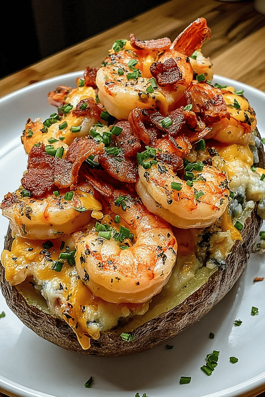 Loaded Shrimp Bacon Potato
