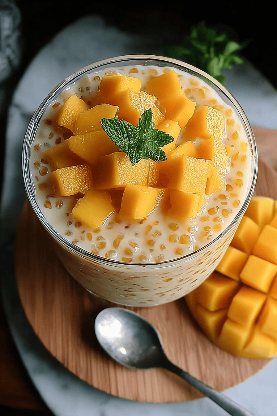 Mango Sago Dessert