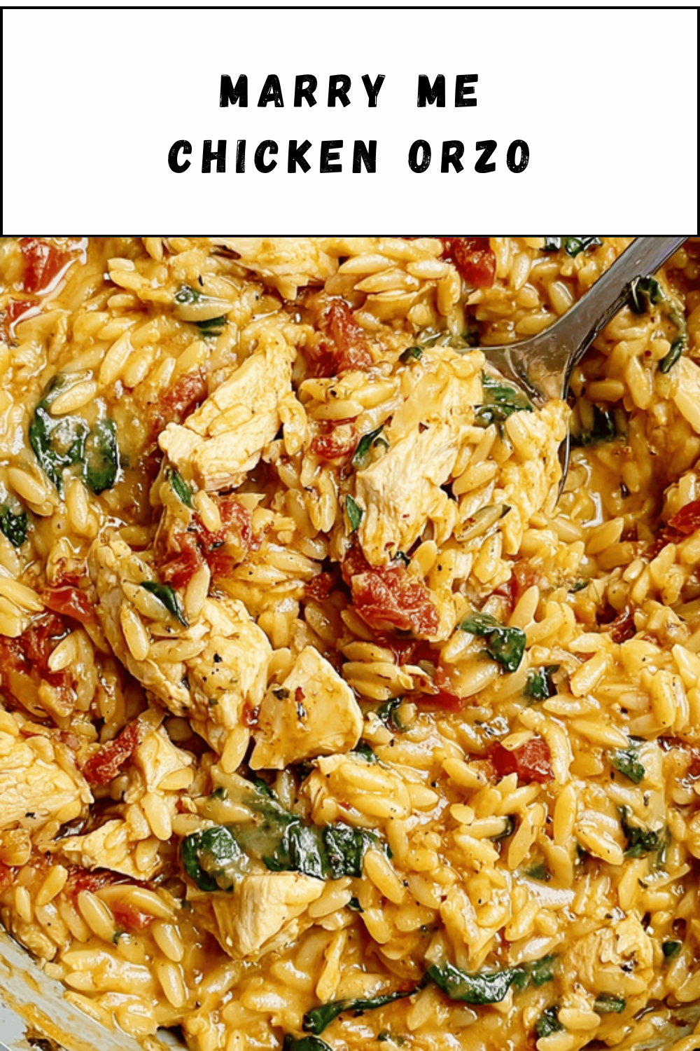 Marry Me Chicken Orzo