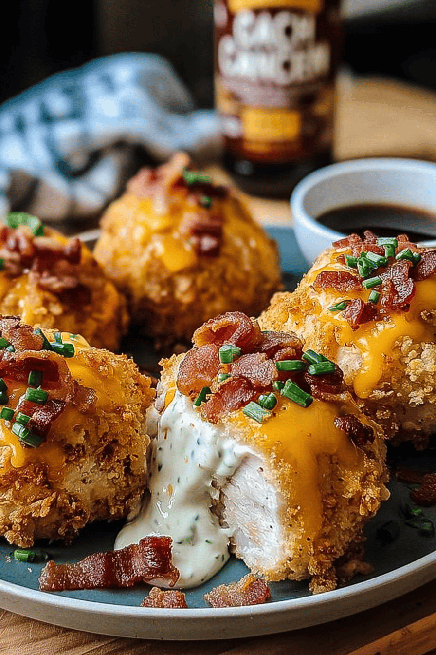 Monster Chicken Bacon Ranch Bombs
