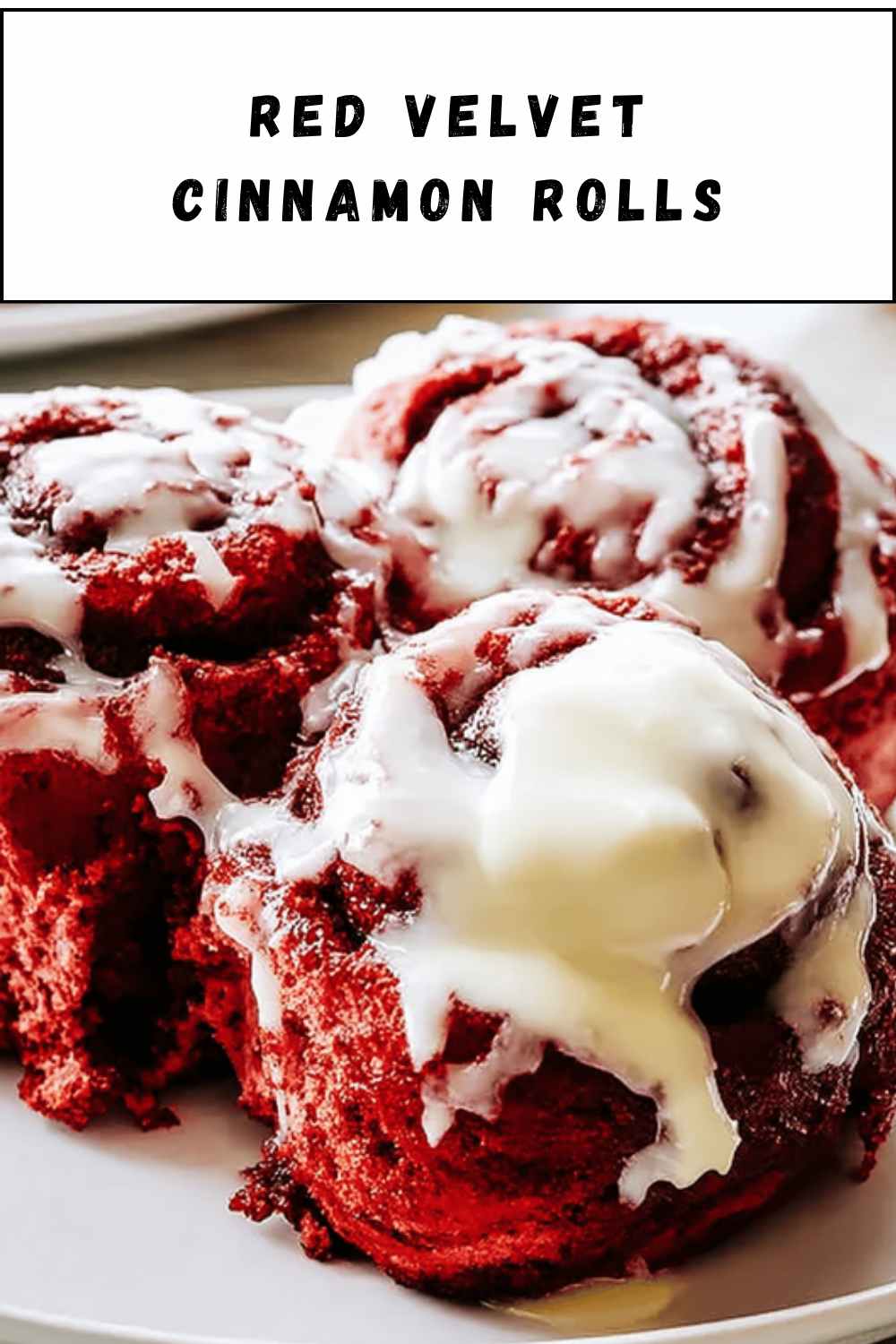 Red Velvet Cinnamon Rolls