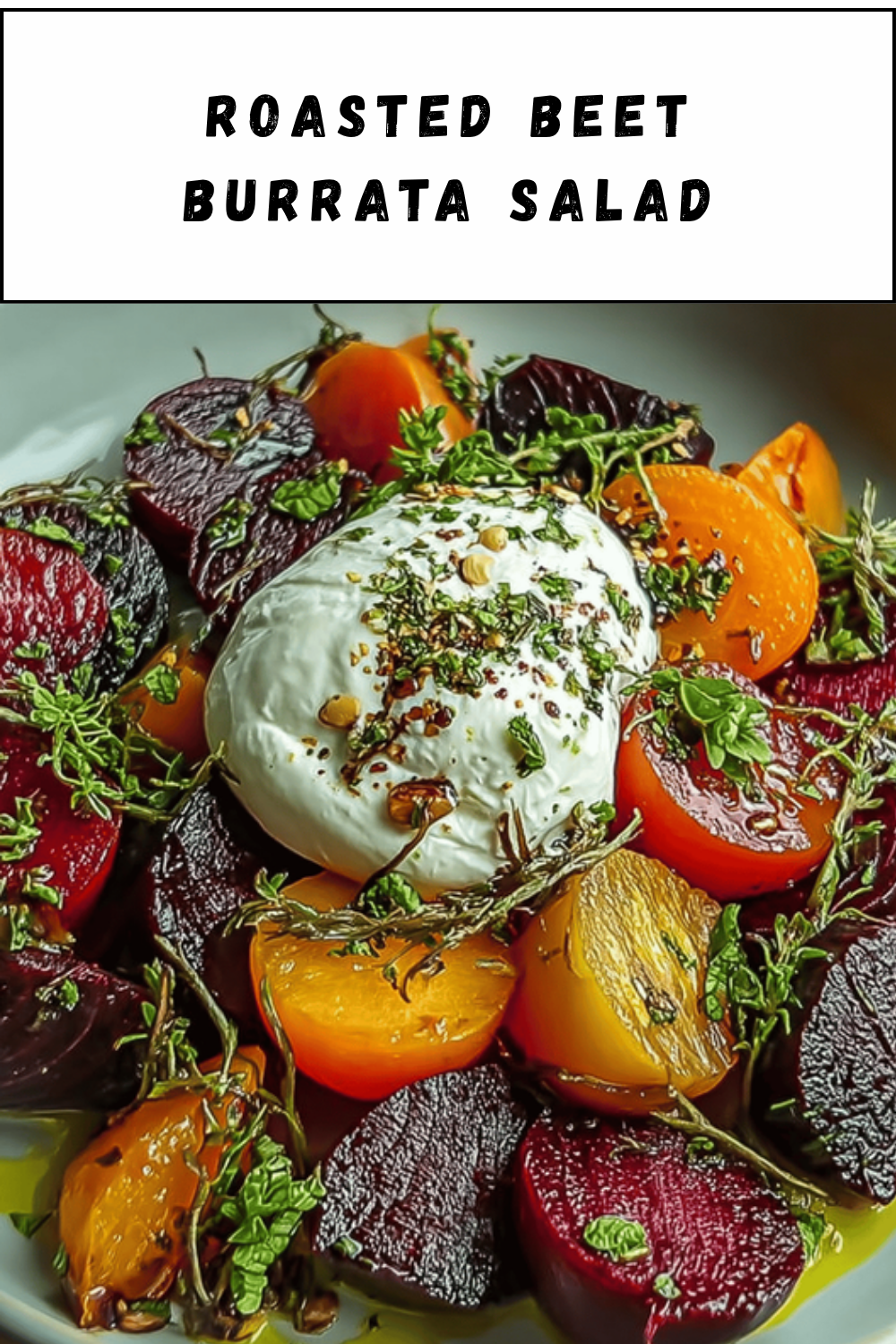 Roasted Beet Burrata Salad