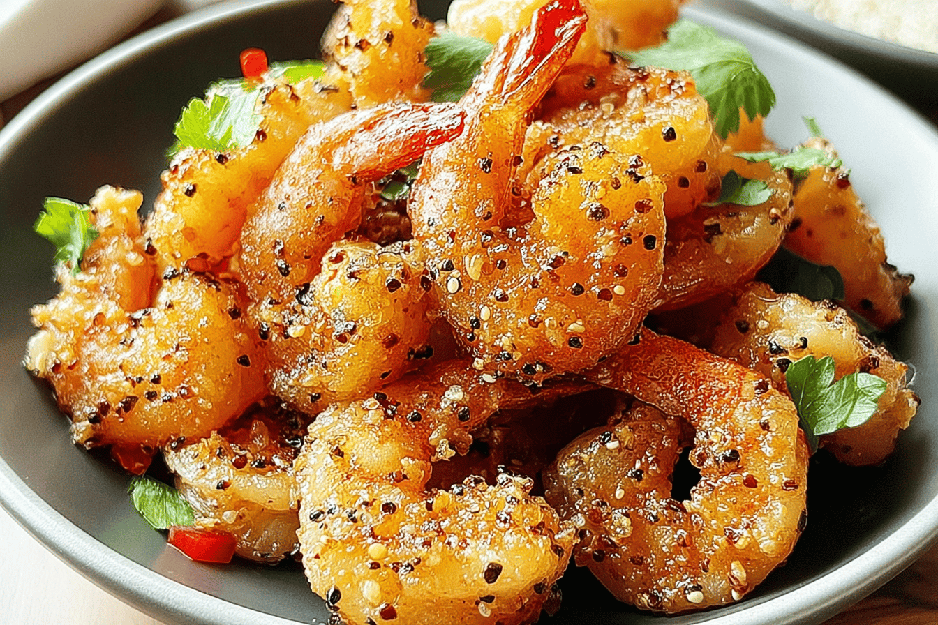 Salt And Pepper Crispy Shrimp
