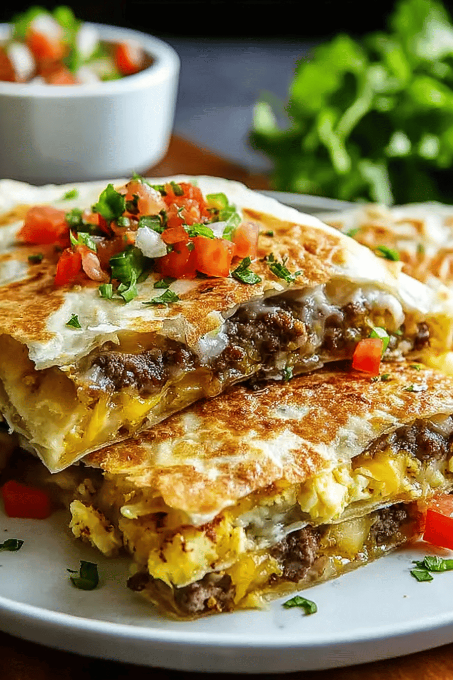 Sheet Pan Breakfast Burritos