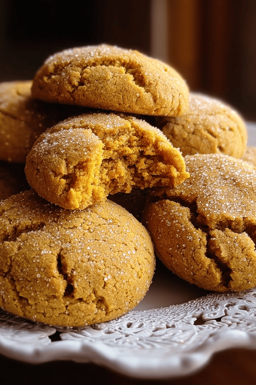 Soft Batch Pumpkin Cookies